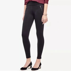 Ann Taylor • Black Ponte Legging Pants